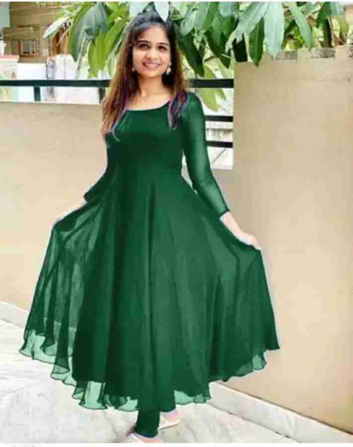 Georgette anarkali hot sale kurtas