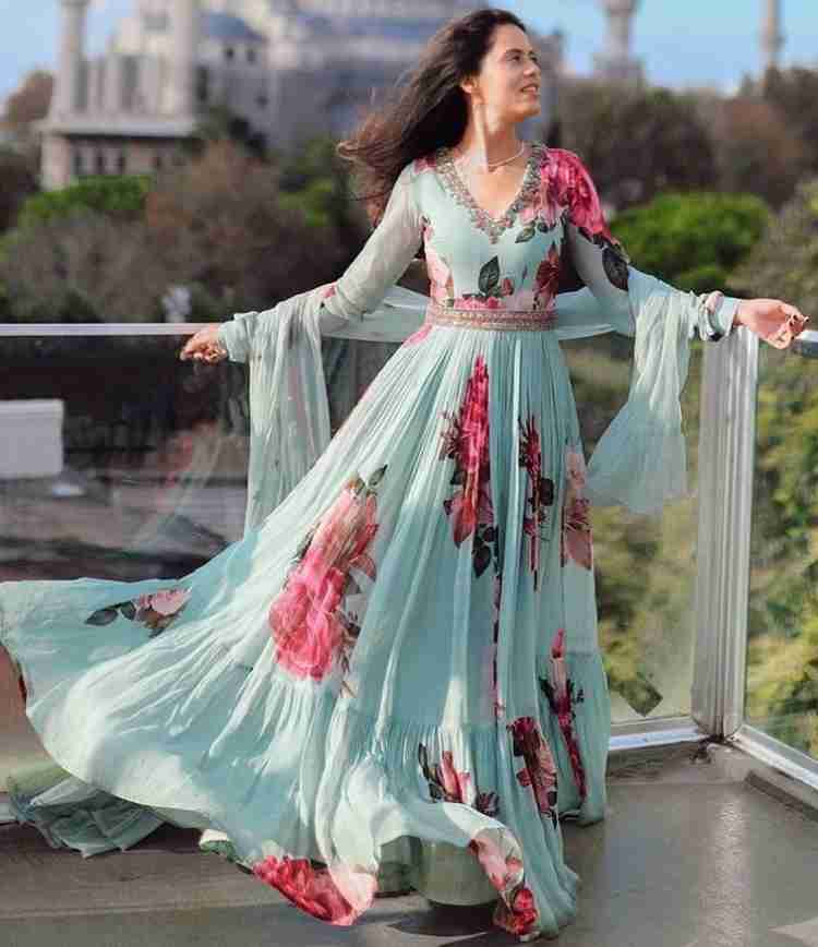 Beautiful on sale anarkali gowns