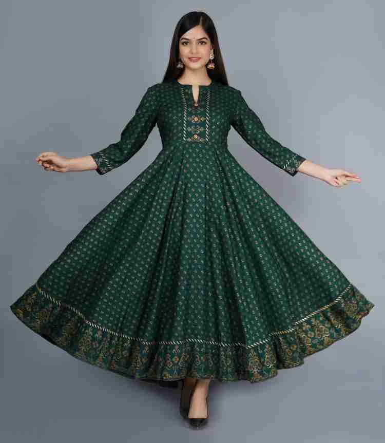 Anarkali dresses flipkart best sale