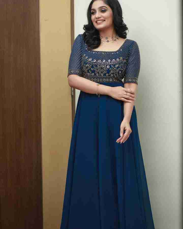 VIKAFAB Anarkali Gown