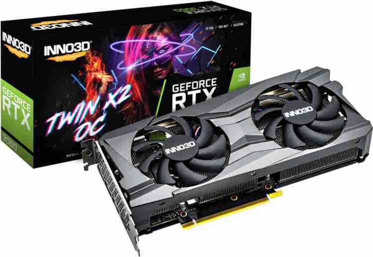 Inno3D NVIDIA GEFORCE RTX 3060 Twin X2 OC 12 GB GDDR6 Graphics