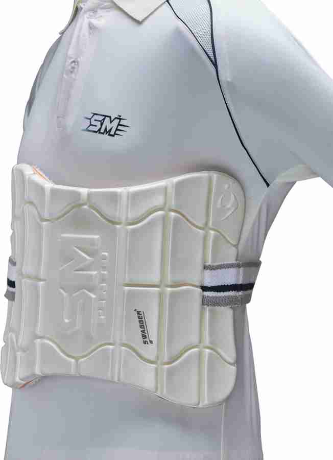 Chest guard deals cricket