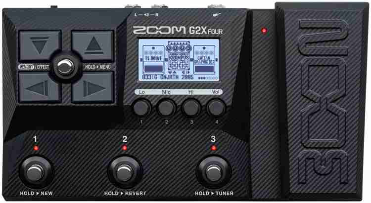 ZOOM G2X Four Multi-Effects Guitar Processor Price in India - Buy ZOOM G2X  Four Multi-Effects Guitar Processor online at Flipkart.com
