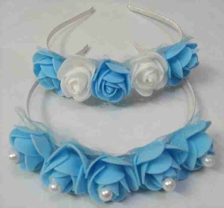 Floral wreath shop headband
