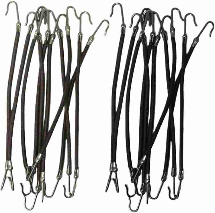 Calandis 10Pcs Ponytail Hooks Holder Bungee Bands Hair Ropes Cord Elastic Clips Black Hair Clip Price in India Buy Calandis 10Pcs Ponytail Hooks Holder Bungee Bands Hair Ropes Cord Elastic Clips