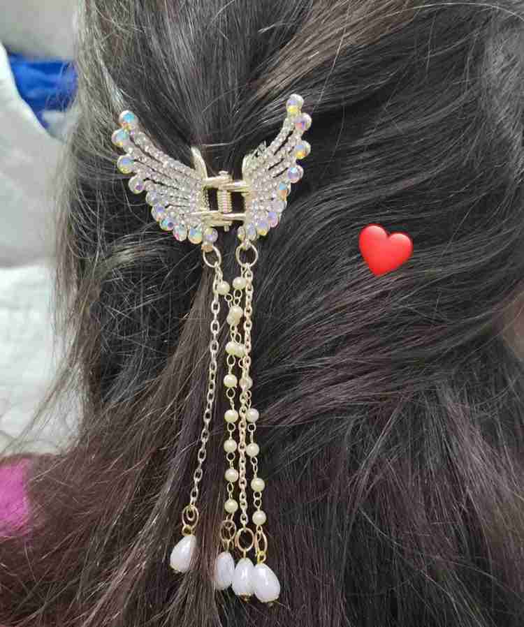Girls gold outlet hair clips
