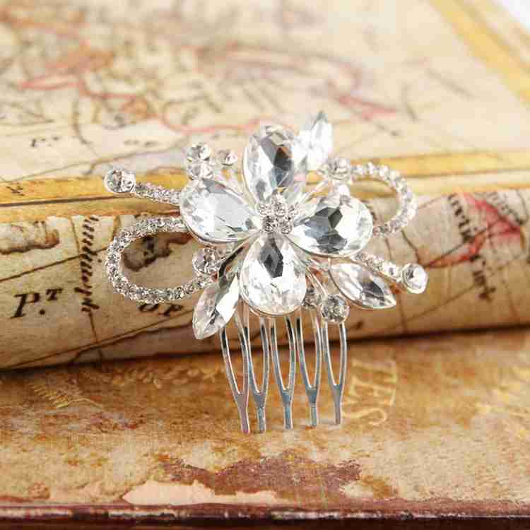 Fancy hair clips and combs deals