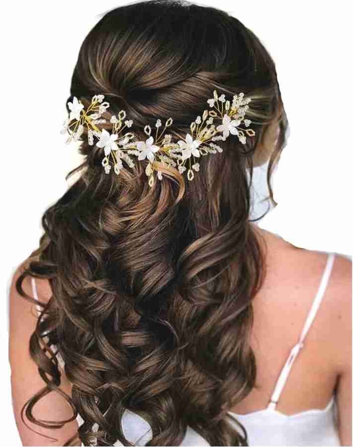 Bridal wedding deals hair clips