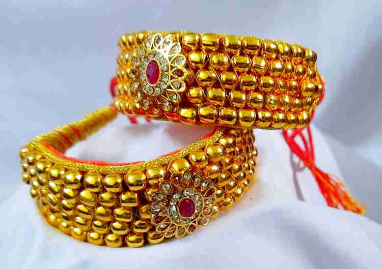 karishma fashion home Gold Plated Rajasthani Look moon star