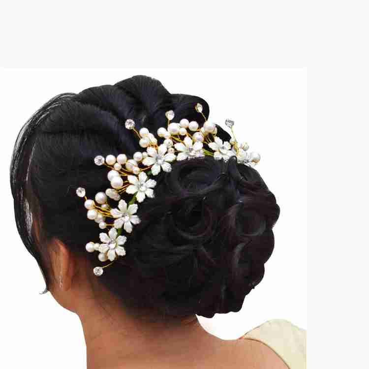 New Style Women Attractive Artificial Pearl Hair Accessories Hair Pins Juda Pins Hair Accessory Set