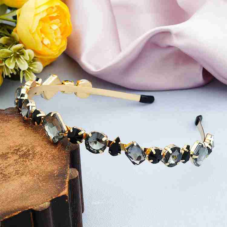 Crystal hairband on sale
