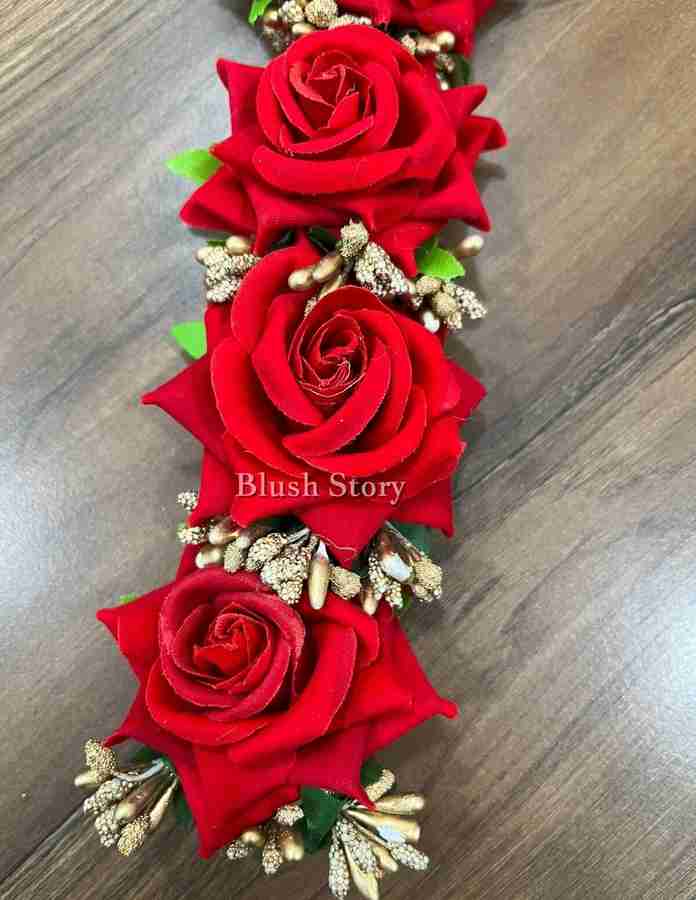 Bridal gajra set top