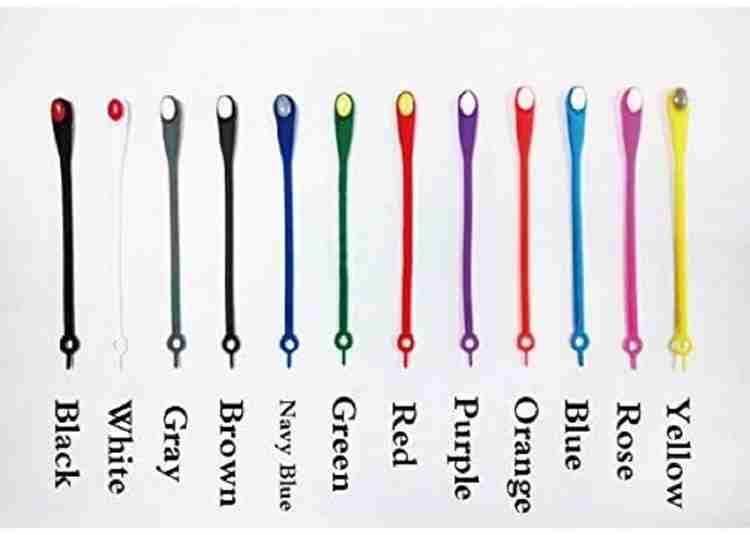 OXY95 Elastic Shoe Laces 12 Pcs Free Elastic Laces Round Toe Silicone Tic Tac Clip Price in India Buy OXY95 Elastic Shoe Laces 12 Pcs Free Elastic Laces Round Toe Silicone