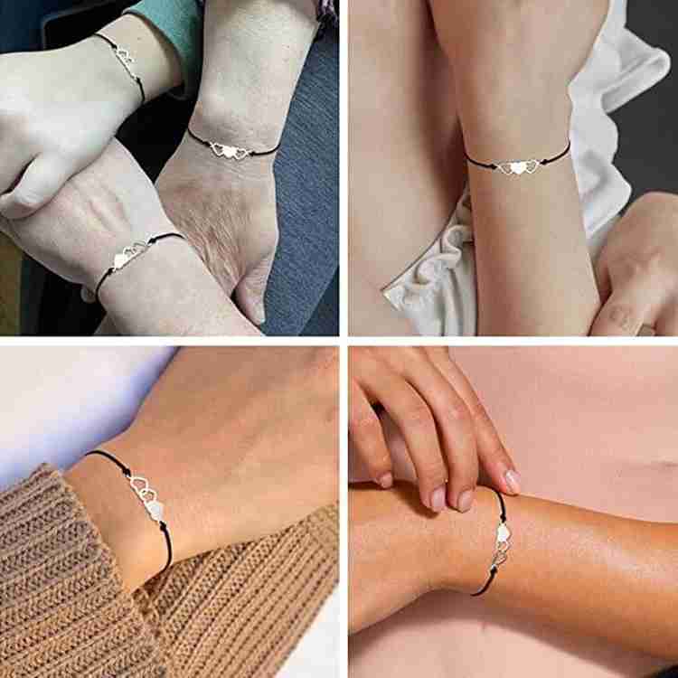 HASTHIP Set of 3 Friendship Bracelet Sisters Bracelets Best Friend Friendship Bracelets Hair Accessory Set Price in India Buy HASTHIP Set of 3 Friendship Bracelet Sisters Bracelets Best Friend Friends...