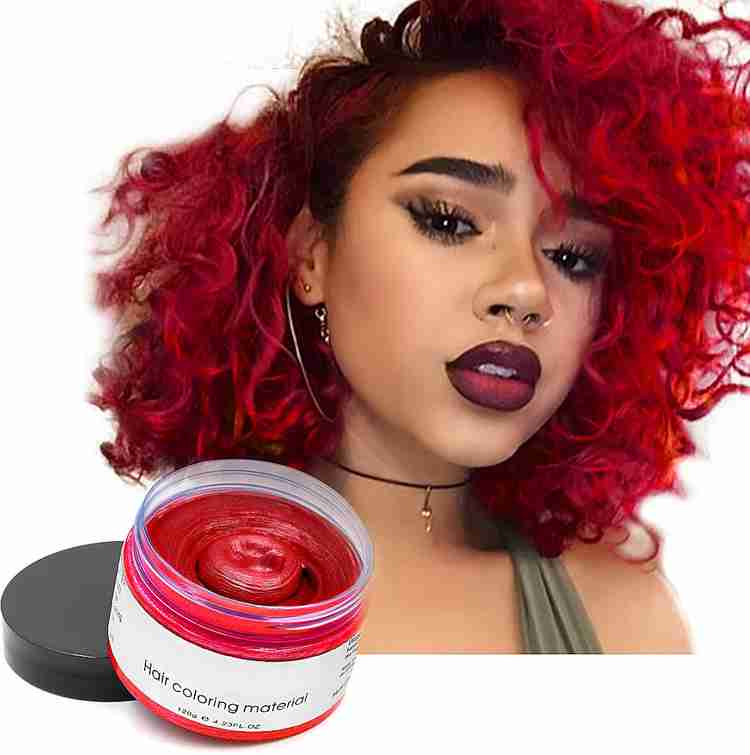 XTREME GLOSSY Color Wax Red Hair Wax LIGHT RED Price in India