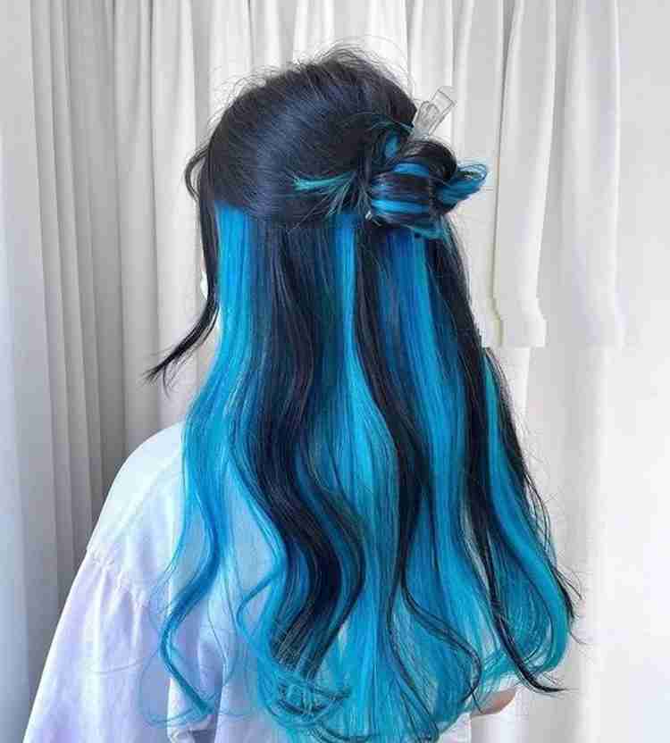 imelda Temporary Hair colour wax with temporary hair color spray