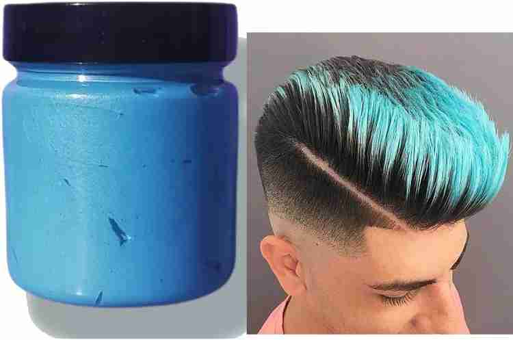 Yuency INSTANT HAIR COLOR WAX FOR MEN AND WOMEN SKY BLUE Price