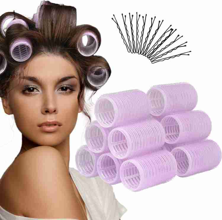 SIYAA Hair roller set set of 6 with Bob pins for women girls Hair Curler Price in India Buy SIYAA Hair roller set set of 6 with Bob pins for