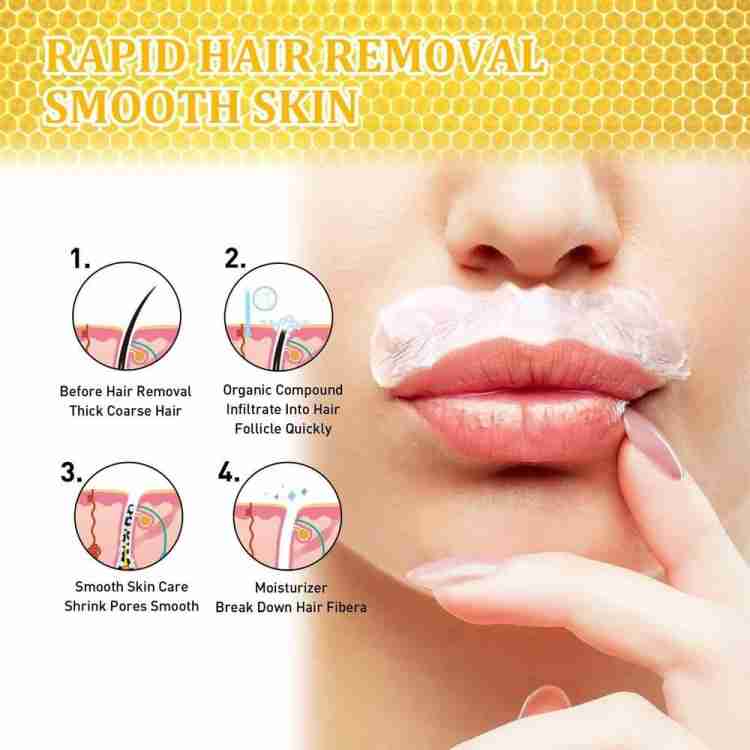 BLUEMERMAID Best Hair Removal Cream Upper Lip Chin and Face Hair