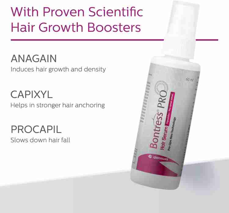 Bontress Pro Hair Serum for Hair Growth Stimulates Regrowth I