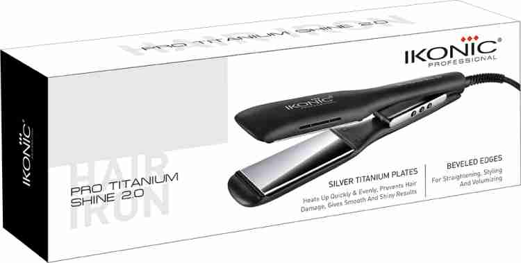 Ikonic pro 2024 titanium shine straightener