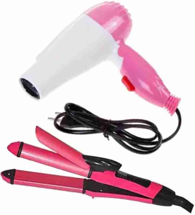 SMIETRZ 2 in 1 Combo of Hair Straightener and Curler and Dryer for Women Hair Styler Hair Straightener SMIETRZ Flipkart