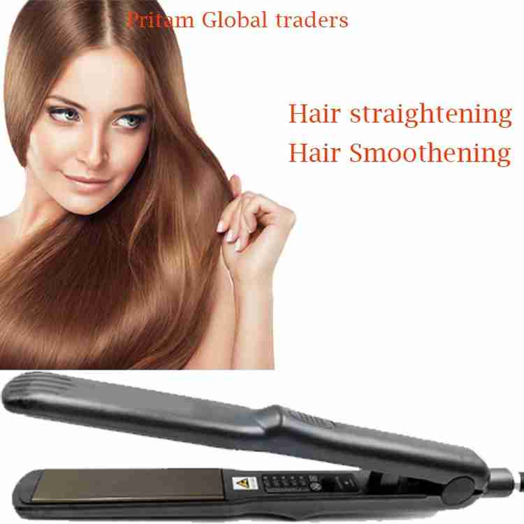 pritam global traders best hair straightener for women wide floating plates best flat iron hair straightener for hair smoothing Titanium Plates Wide Plate Hair Straightener pritam global traders Flipk...