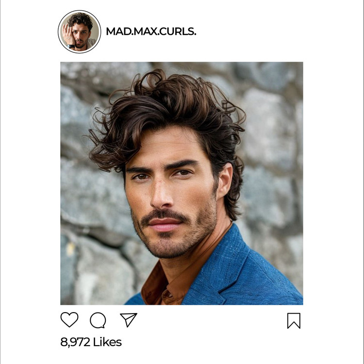 how to get curly beard hair straight