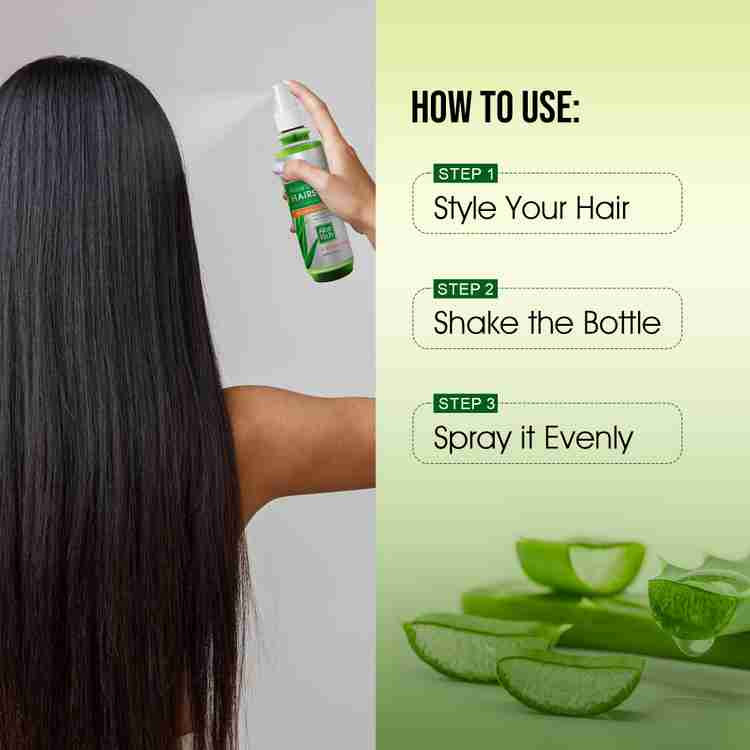 Aloe vera hair spray top