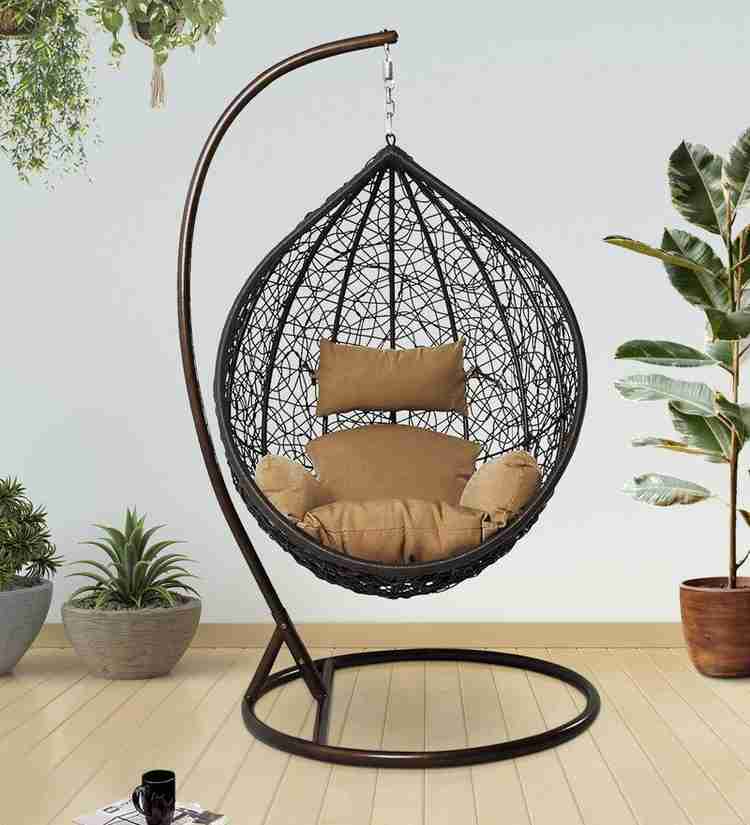 Home Delight Swing Chair with Stand And Cushion For Adult Iron Hammock Price in India Buy Home Delight Swing Chair with Stand And Cushion For Adult Iron Hammock online at Flipkart
