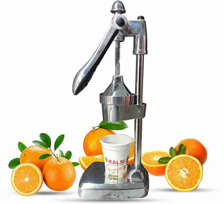 Kalsi Aluminium Chrome Hand Juicer Price in India Buy Kalsi Aluminium Chrome Hand Juicer online at Flipkart