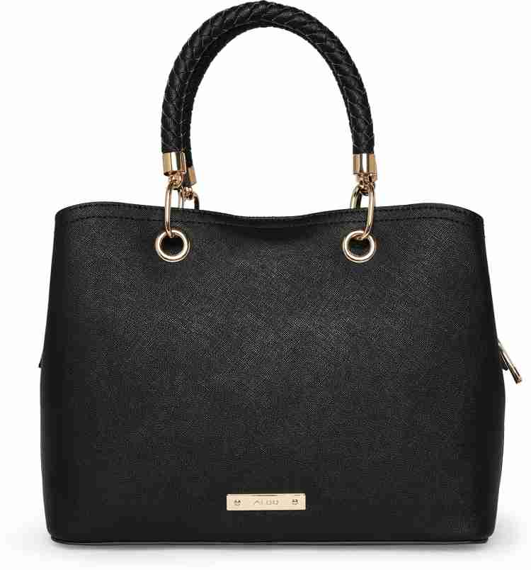 Aldo black hot sale satchel bag