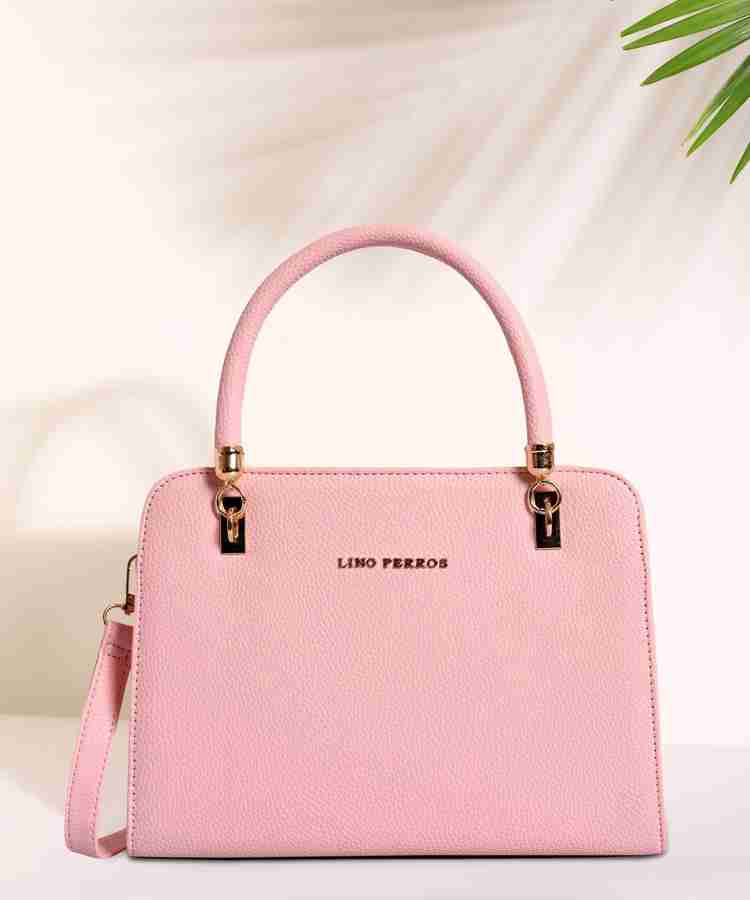 LINO PERROS Women Pink Shoulder Bag