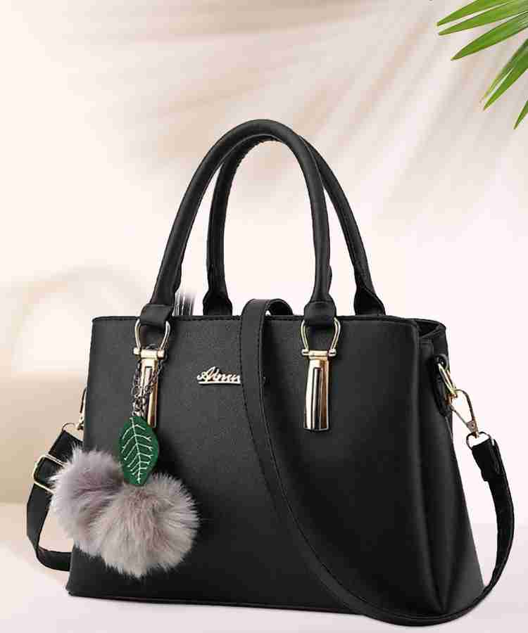 Ladies black shoulder bag shop
