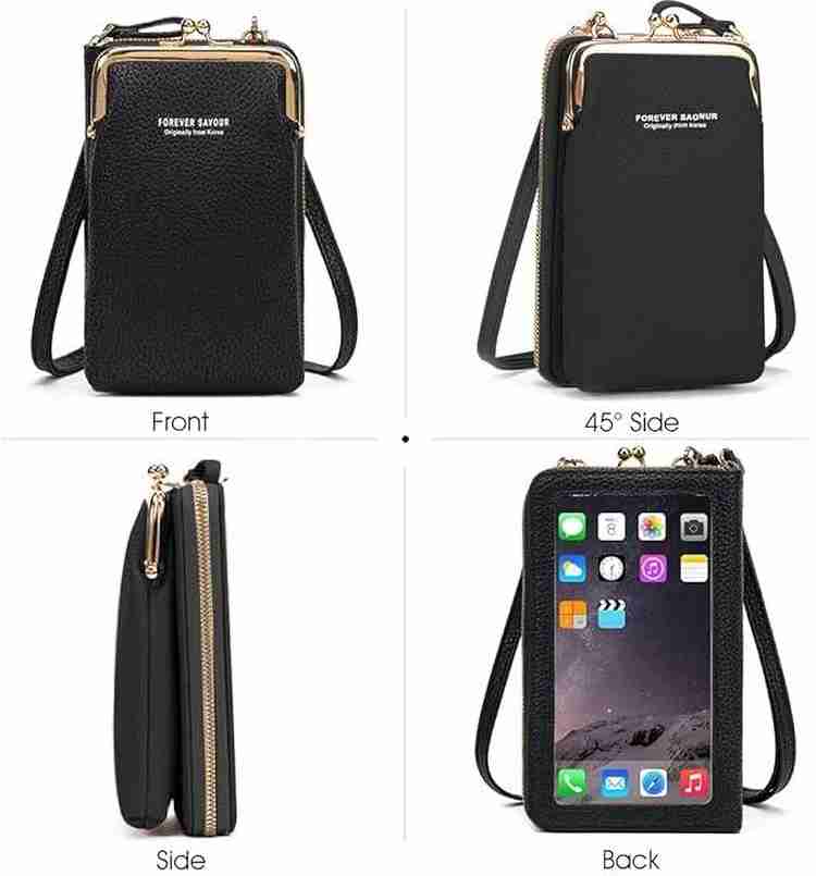 Touch screen cell phone crossbody bag sale
