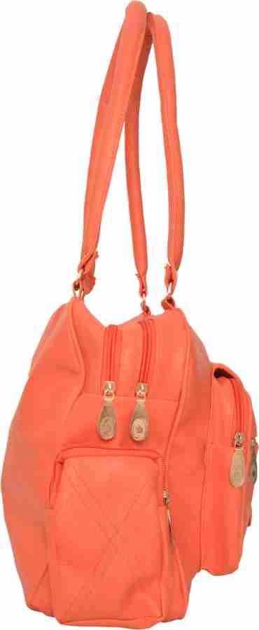 Orange handbag store