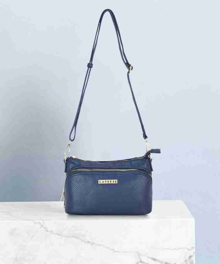 Buy Caprese Women Blue Sling Bag Blue Online Best Price in India Flipkart