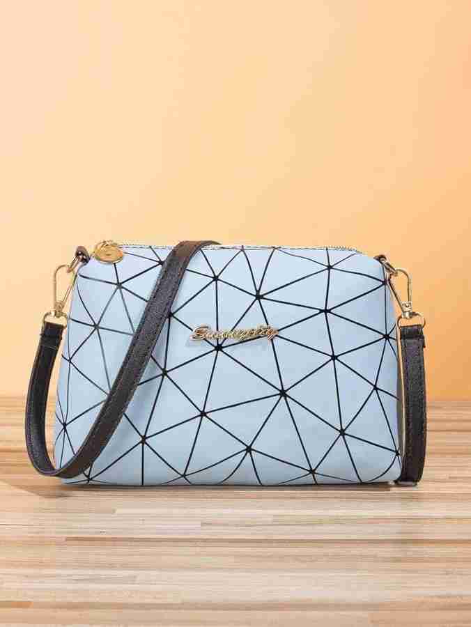 LIKE STYLE Grey Sling Bag Attractive Printed Formal Sling Bag GREY Price in India Flipkart