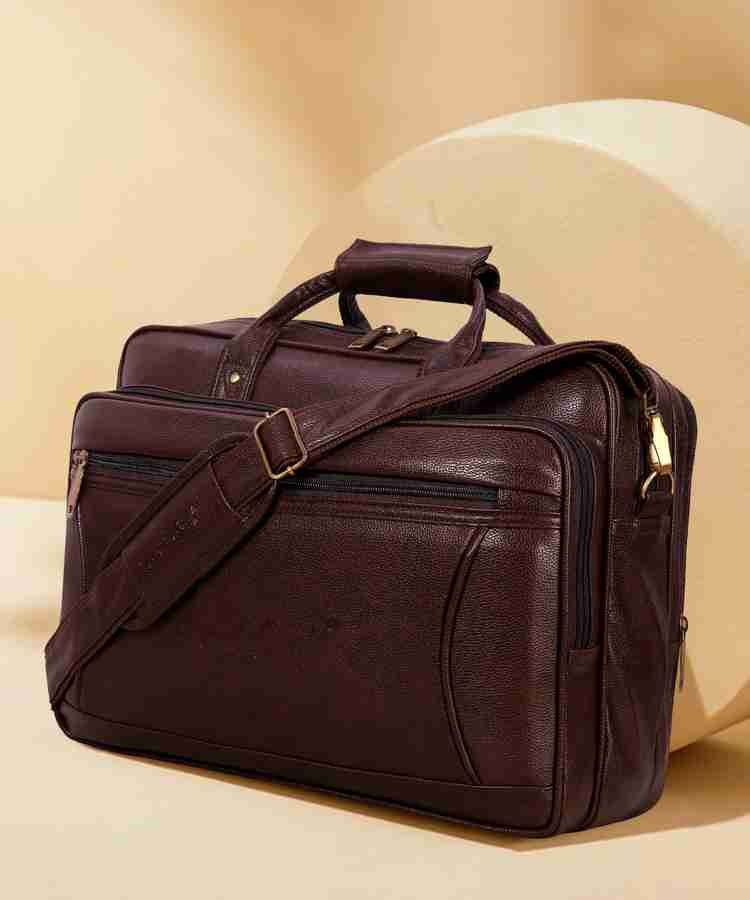 Buy Hard Craft Men Brown Messenger Bag Brown Online Best Price in India Flipkart