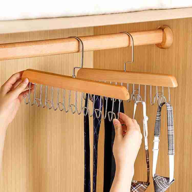 Wooden belt hanger hot sale
