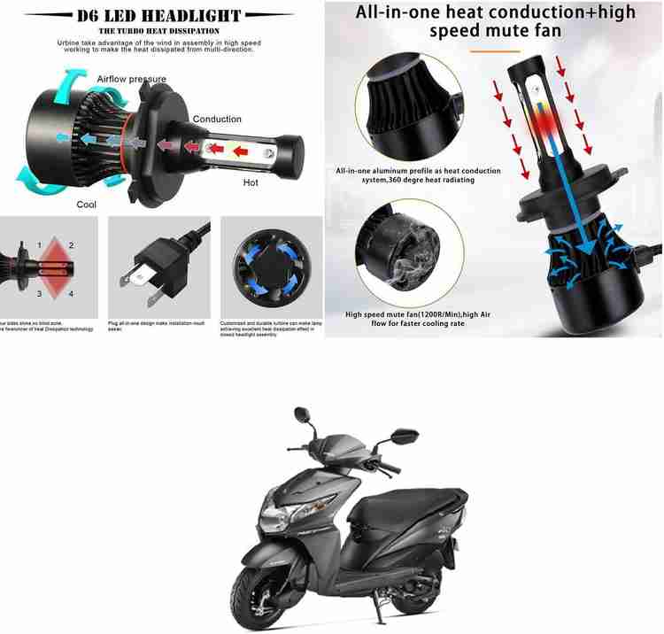 Honda dio headlight set price on sale