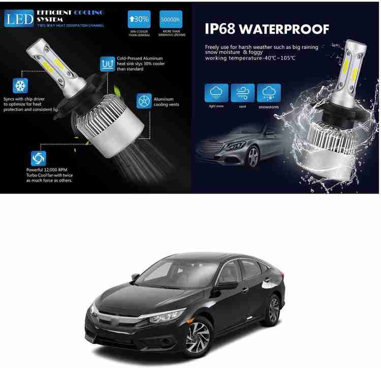 PRTEK LED Headlight for Honda Civic Price in India Buy PRTEK LED