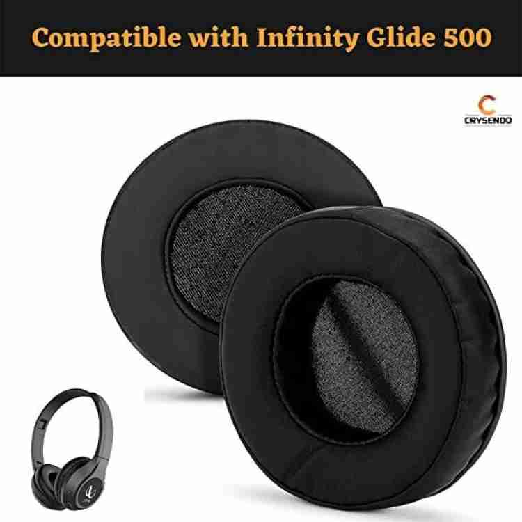 Crysendo Headphone Cushion Compatible with JBL Infinity Glide 500 Protein Leather 1 pair Over The Ear Headphone Cushion Price in India Buy Crysendo Headphone Cushion Compatible with JBL Infinity Glide...