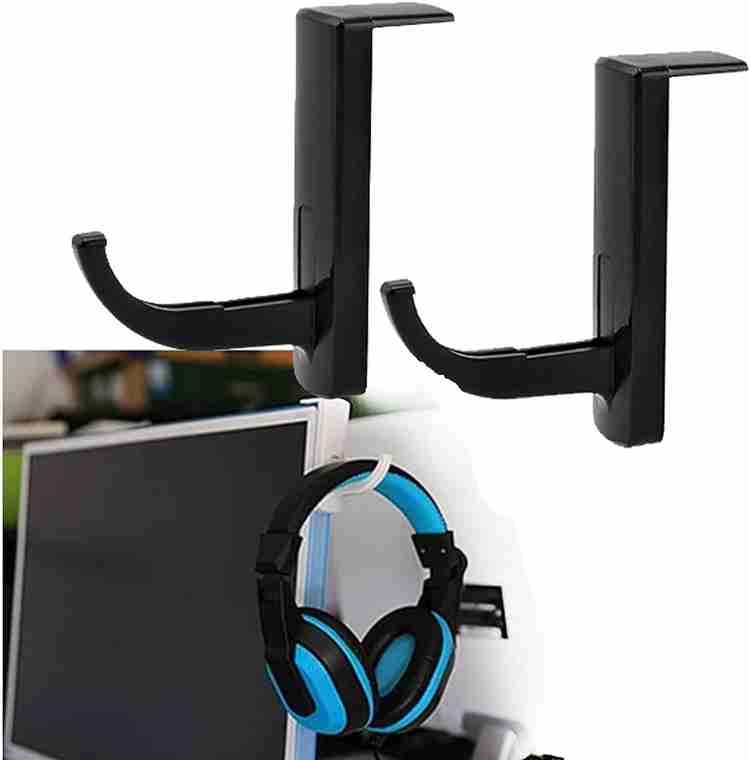 Hukimoyo 2PCS Headphone holder Earphone hanger for Desktop