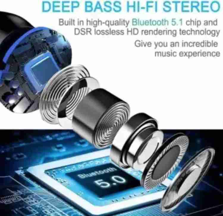 5.0 hf stereo effect turbo shot earbuds hot sale