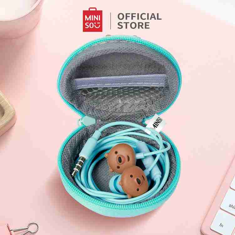 Earphone 2025 case miniso
