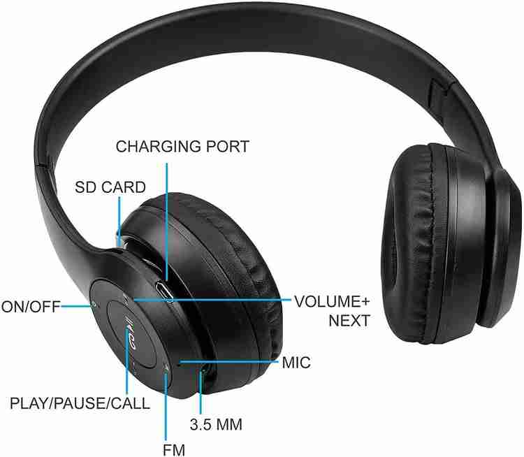 Worricow Best Sound Latest With Mic With 6 Hour Backup Bluetooth Headphone Bluetooth Price in India Buy Worricow Best Sound Latest With Mic With 6 Hour Backup Bluetooth Headphone Bluetooth Online