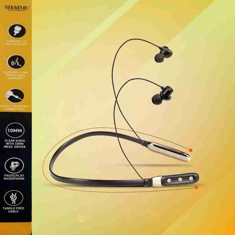 Shaimu A111 Neckband Sports Bluetooth Black In the Ear Bluetooth Price in India Buy Shaimu A111 Neckband Sports Bluetooth Black In the Ear Bluetooth Online Shaimu Flipkart