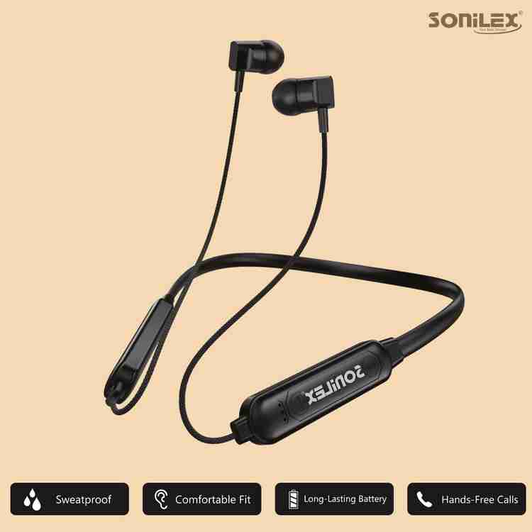 SOniLEX SL BT 184 SWING 1 Magnetic Absorption Wireless Neckband Bluetooth Price in India Buy SOniLEX SL BT 184 SWING 1 Magnetic Absorption Wireless Neckband Bluetooth Online SOniLEX Flipkart