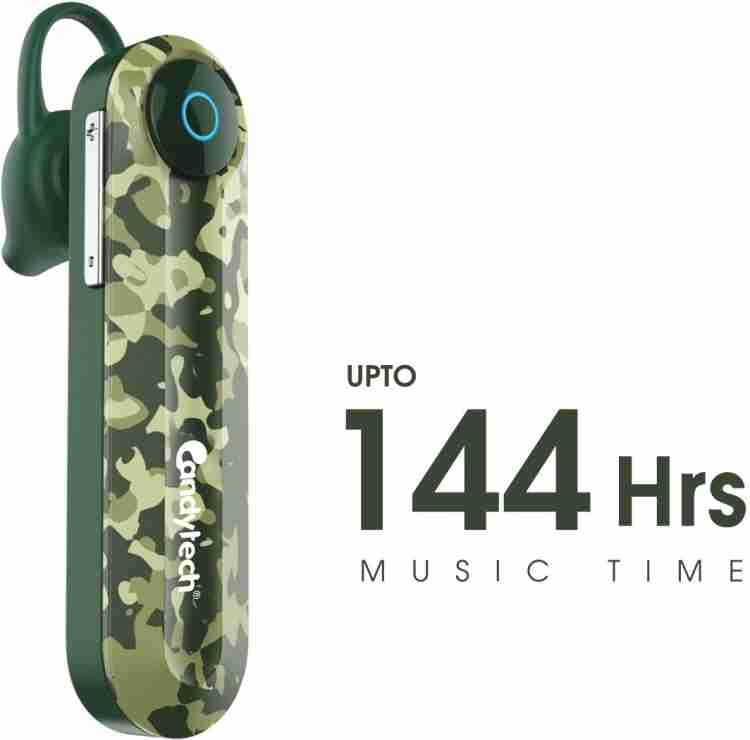 Candytech CT99 Army Series Wireless Bluetooth Headset with Mic 144 hrs Battery Life Bluetooth Price in India Buy Candytech CT99 Army Series Wireless Bluetooth Headset with Mic 144 hrs Battery Life